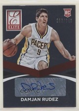 2014 Panini Donruss Elite Status Signatures 236/249 Damjan Rudez #13 Auto 0b2c