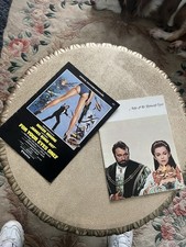 Souvenir  Film Brochures  Of James Bond  For Your Eyes Only   and  other.