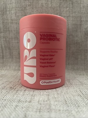O Positiv Vaginal Probiotic 60 Vegan Capsules, V-Positiv Blend, XOS Prebiotic