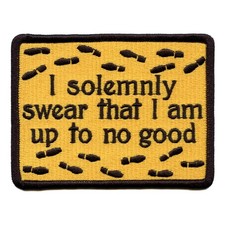 Harry Potter Solemnly Swear Patch