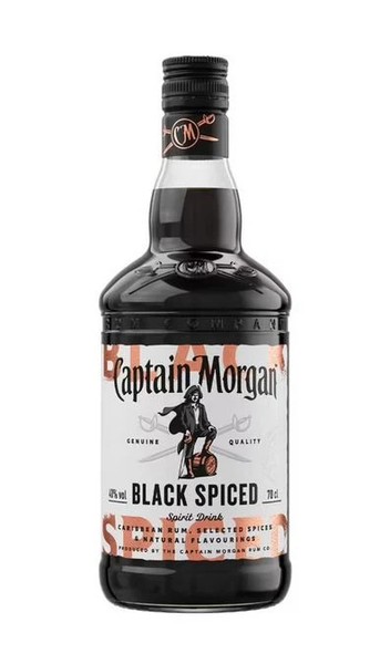 Captain Morgan Black Spiced 0,7L, Alc. 40 Vol.-%-image