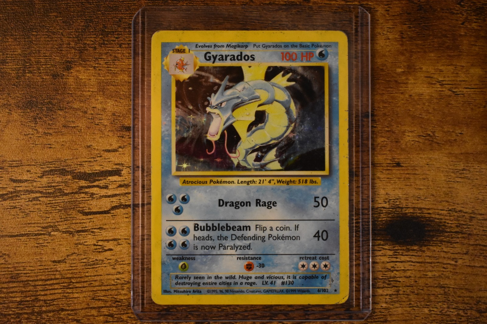 Gyarados 006/102 Base Set Holo Ungraded
