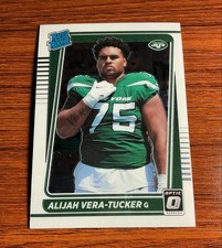 2021 Panini Donruss Optic - Rated Rookie Alijah Vera-Tucker #264 (RC)
