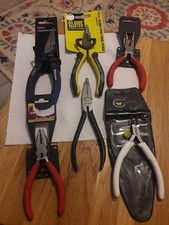 Collection Of 6 Pliers Globe Master Wickes Wilkinson And Others