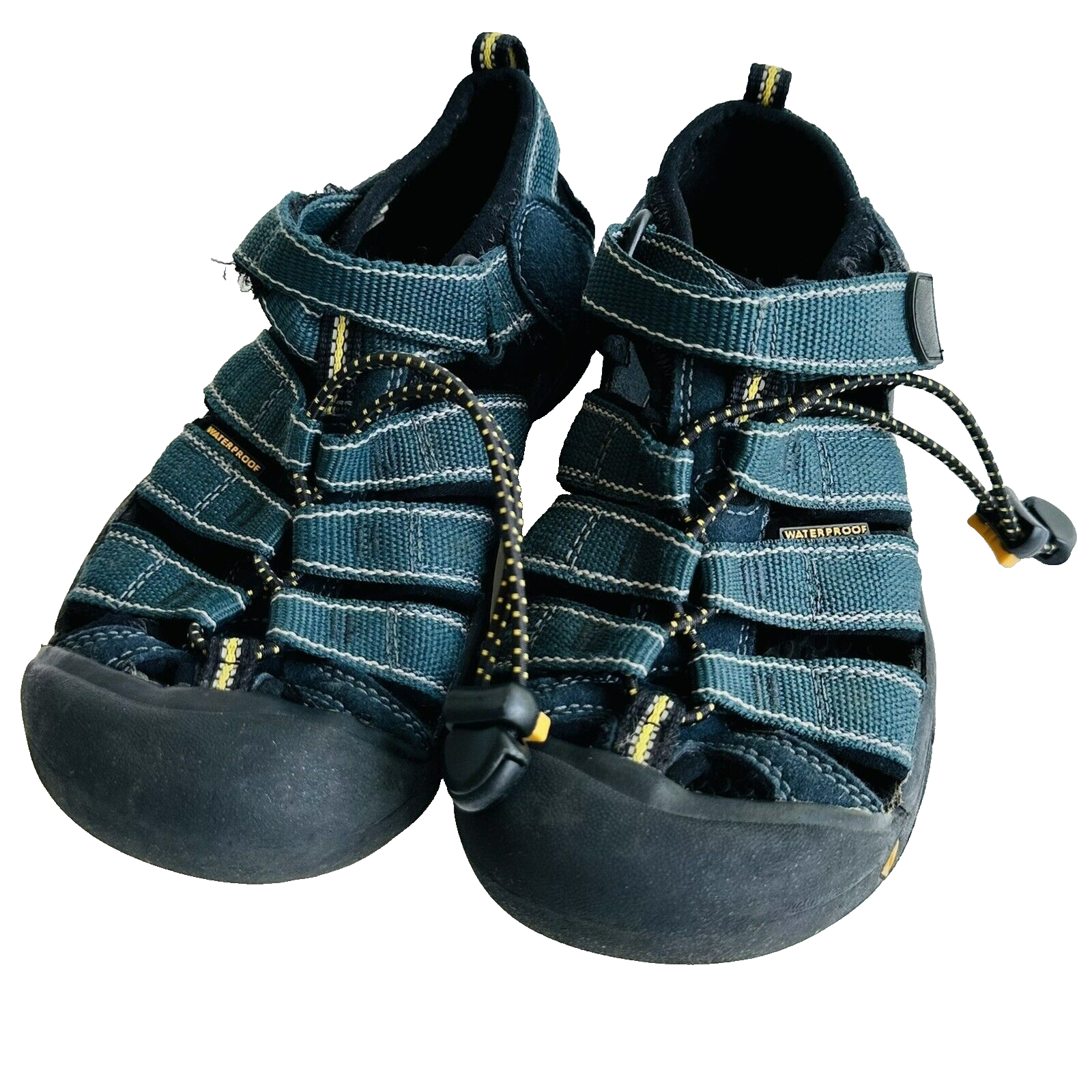 Keen sandali impermeabili scarpe verde giallo stile Newport escursionismo acqua bambini taglia 3