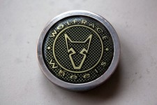 Seltene Original Wolfrace Alufelge Mitte Kunststoffkappe Abdeckung Nabe...