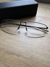 Porsche Design P8736 A Black 58mm Titan Brillenfassung NEU Original (UVP: 389€)