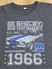 Shelby High Performance G.T. 50 Print T-Shirt Mens Sz 3XL, Gray, Heavy-duty 