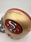 Joe Montana Signed San Francisco 49ers Riddell Mini Helmet Auto