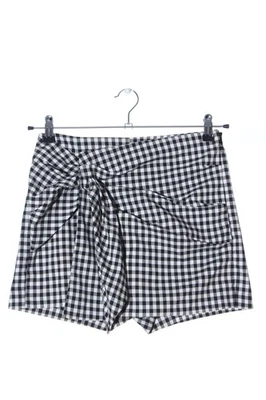 ZARA Skort Dames Pantalon court T EU 36 blanc-noir-gris clair style décontracté - Photo 1/4