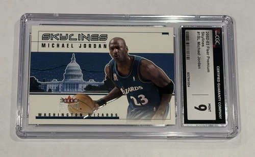 2002-03 Fleer Premium - Skylines Michael Jordan #1 SL /2500 Wizards
