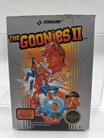 The Goonies II 2 Nintendo Nes Cib Ovp Box FRG