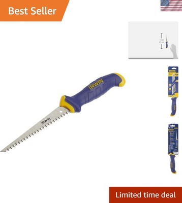Irwin Tools ProTouch Drywall/Jab Saw - Ergonomic Grip & High-Speed Steel Blade