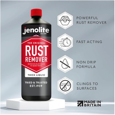 Fast Acting No Drip Rust Remover - Ideal for Metal Surfaces