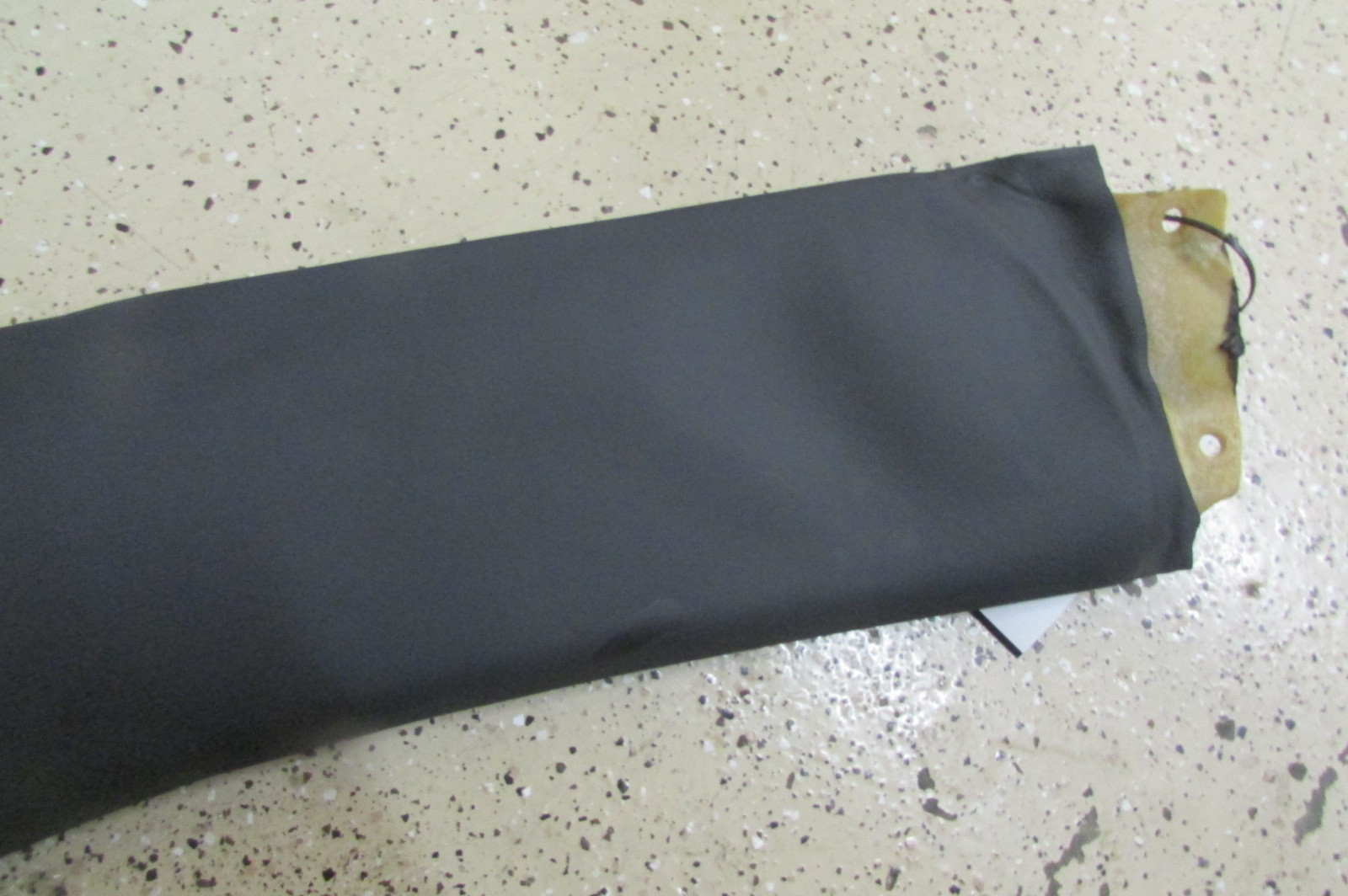 Ferrari 599 GTB RH A-Pillar Trim Panel, Blue Scuro Leather, Used P/N 69868002
