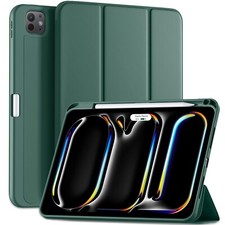 New Compatible with iPad Pro 11 Inch Case M4, 5th Gen 2024 with Pencil Hold...