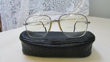 Men's Silvertone Aviator Eyeglasses
