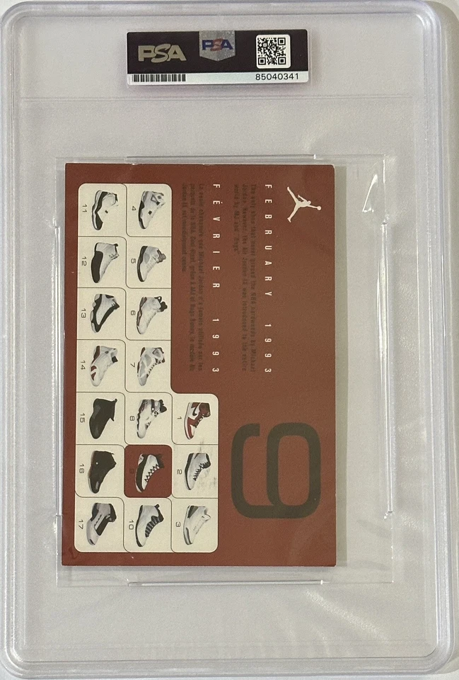 PHIL KNIGHT NIKE CEO SIGNED MICHAEL AIR JORDAN 9 SHOE CARD PSA DNA COA AUTOGRAPH - Image 2 of 3