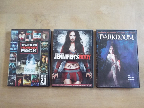 DVD-LOT-15 Film Horror Pack-WITCHCRAFT 13-CURTAINS-JENNIFER'S BODY-THE DARKROOM* - Picture 2 of 5