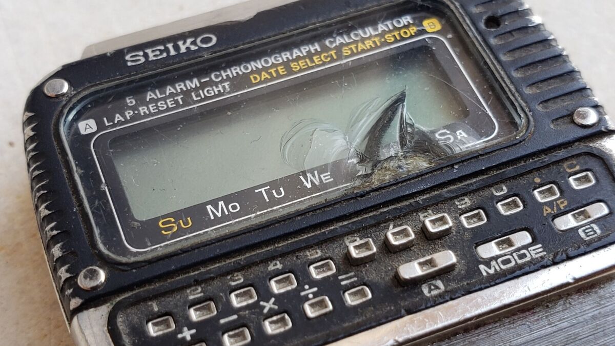 SEIKO C439-5000 CALCULATOR ALARM CHRONOGRAPH MENS VINTAGE SEIKO C439-5000 CALCULATOR ALARM CHRONOGRAPH MENS VINTAGE