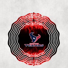 Houston Texans Inspired 10" Wind Spinner #2