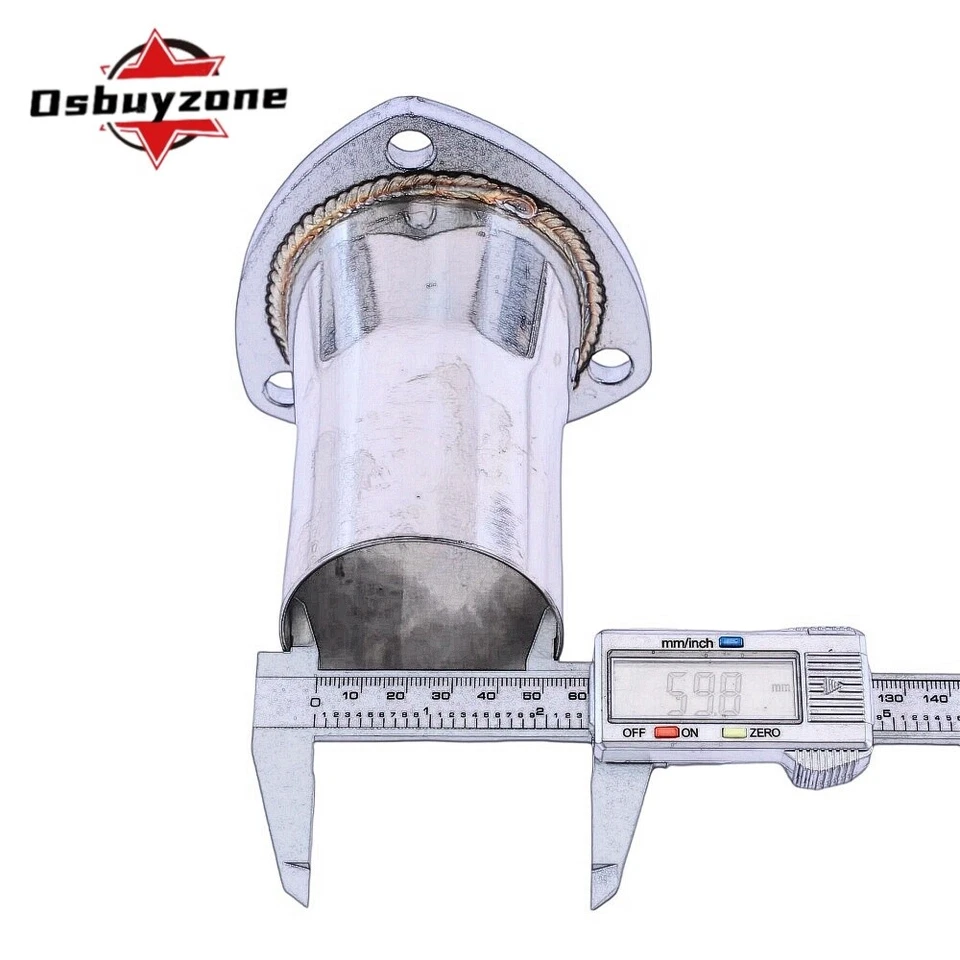 Kit de cabezales de escape cortos de acero inoxidable para Chevy Big Block V8 396 402 427 454 502 Foto 3 de 4