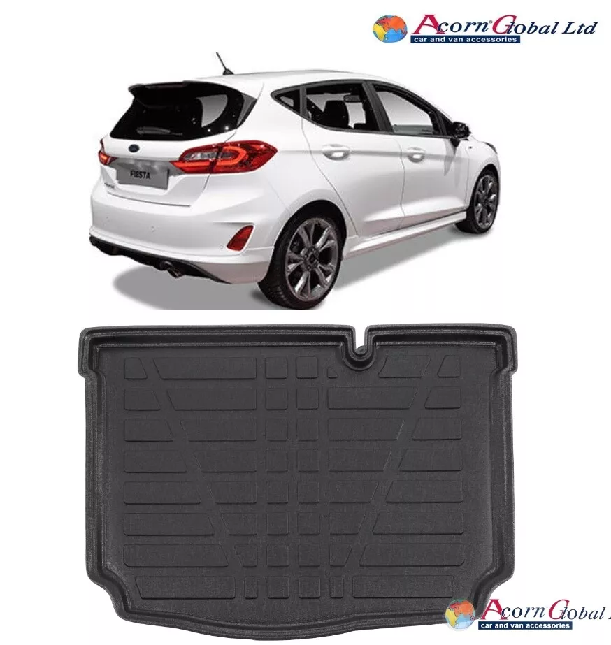 Tailored Boot tray liner car mat Heavy Duty for FORD FIESTA MK8 2017-up