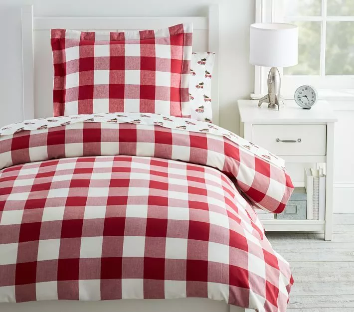 Pottery barn on sale buffalo check quilt