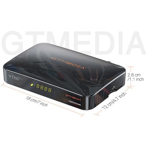 GTmedia V7PRO Satellite Receiver DVB-S/S2/S2X+DVB-T/T2 HEVC/H.265 1080P USB PVR - Picture 8 of 11