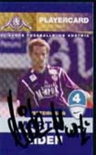Martin Hiden - Austria - Signed Trading Card - COA - (7393)