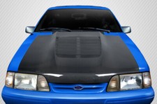 87-93 Ford Mustang Gt500 V2 Carbon Fiber Creations Body Kit- Hood 115188