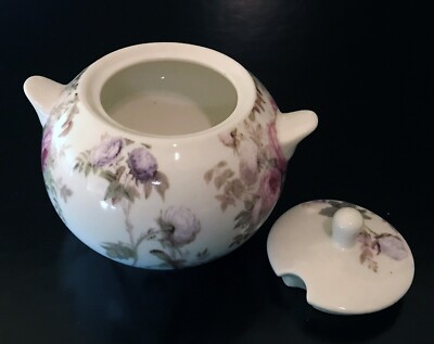 V&A VICTORIA AND ALBERT MUSEUM  BROMPTON ROSE  SUGAR BOWL LID