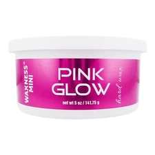 Waxness Hard Wax Pink Glow for Face & Eyebrows Mini Tin 5 oz / 141 g