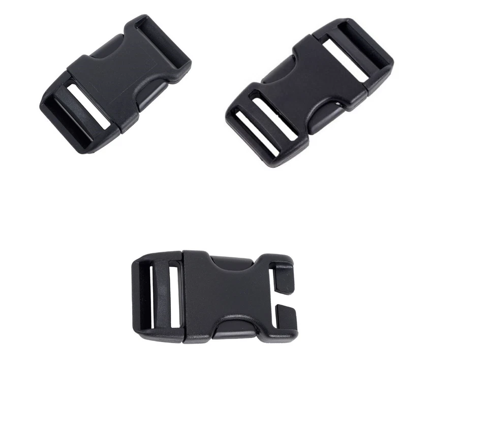 RELAGS 2 Steckschnallen Steckschließe Gurtschnalle Gurtverschluß 20mm - 50mm 3 Systeme