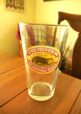 Guinness Foreign Extra Stout pint Beer Glass, Badger Brand Bottling, Hamburg