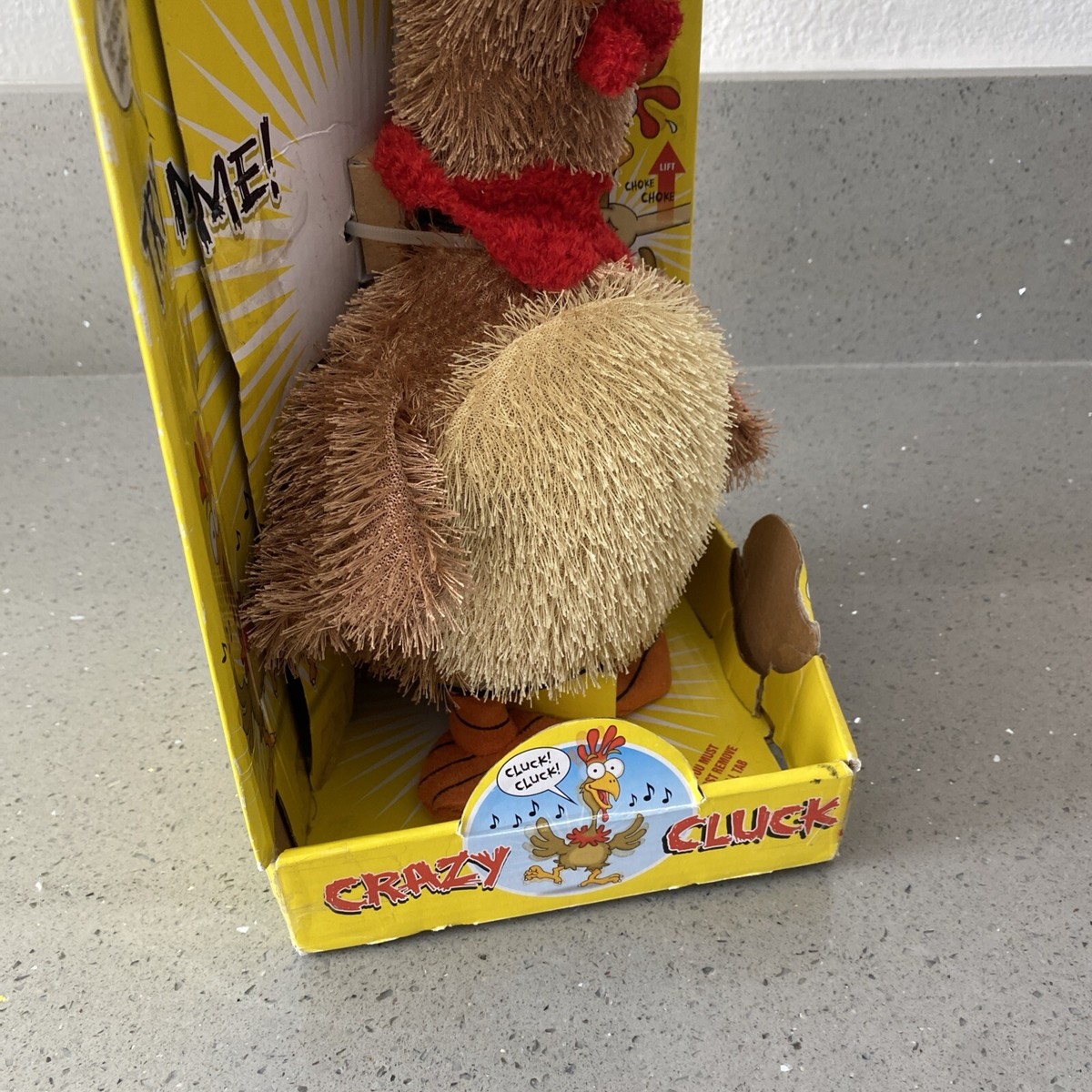 2005 Westminster Crazy Cluck Wacky Chicken Gag Toy for sale online
