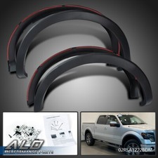 4pcs Factory Style Fender Flares Wheel Protector Fit For 2009-2014 Ford F-150 4pcs Factory Style Fender Flares Wheel Protector Fit For 2009-2014 Ford F-150
