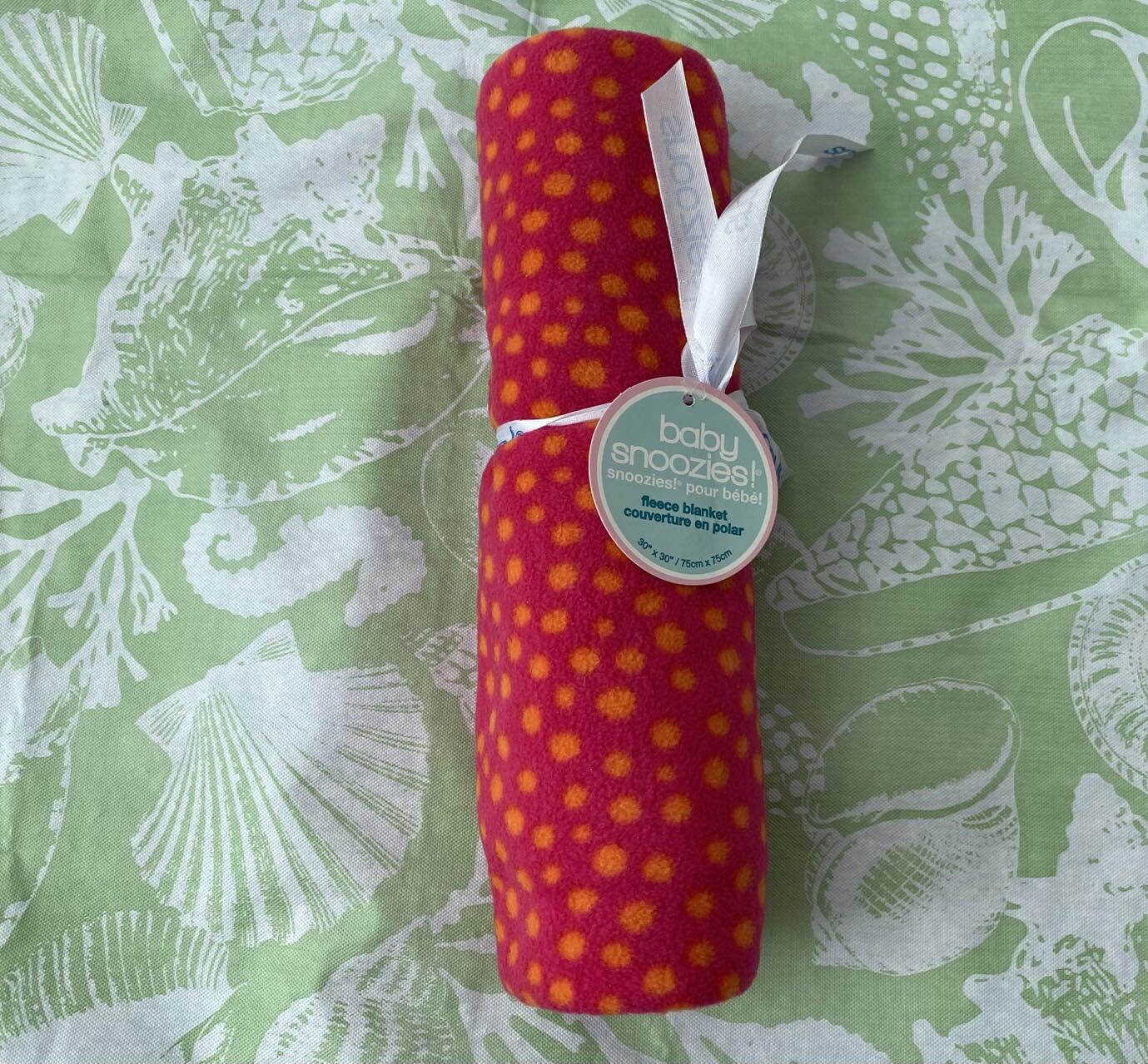 Baby Girls’ Baby Snoozies Fleece Blanket