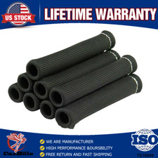 8x 2500 For Chevy 350 Spark Plug Wire Boots Heat Shield Protector Sleeve Cover