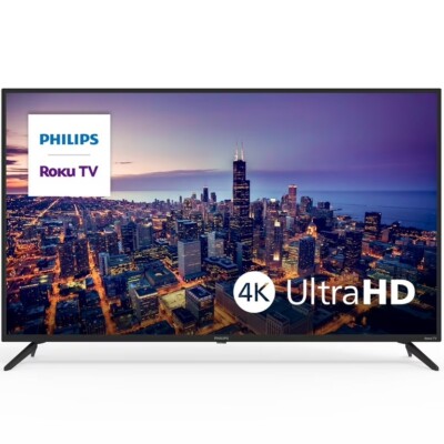 Philips 50'' Class 4k Ultra HD (2160p) Roku Smart LED TV 