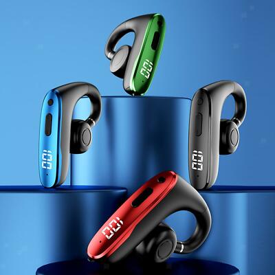 Knochenleitungs-Bluetooth-Kopfhörer HD Calling Wireless Headset zum Fahren