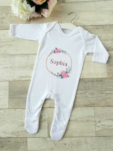 baby girl clothes personalised