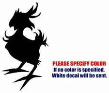 Chocobo Final Fantasy Graphic Die Cut decal sticker Car Truck Boat Window 7"