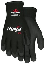 MCR Safety Ninja Ice Insulated Cold Winter Weather Safety Work Gloves 1-Pair