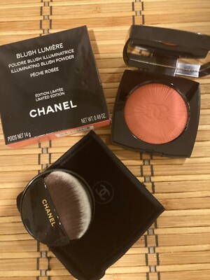 Chanel BLUSH LUMIERE Illuminating Blush Powder Peche Rosee new&boxed 