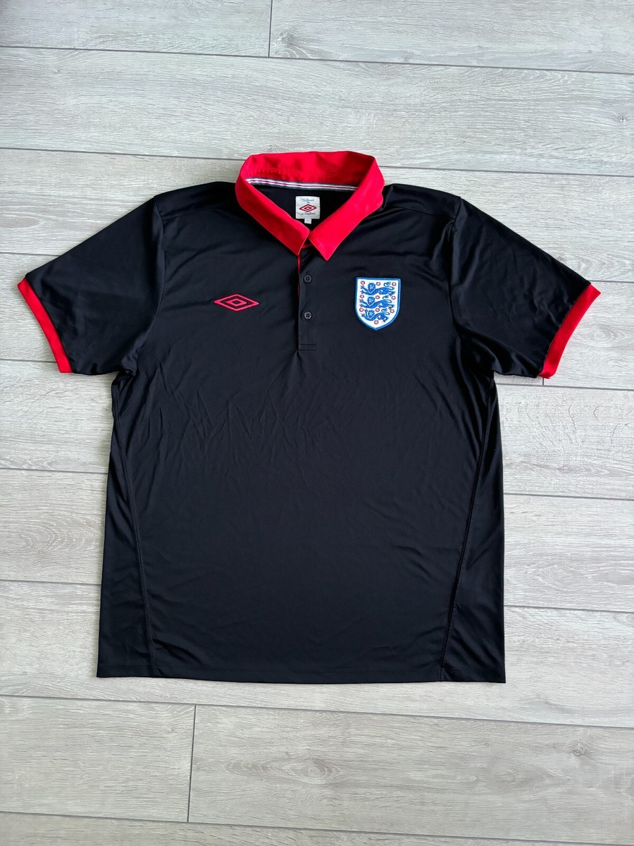 ウェア UMBRO England National Team Polo Shirt England National Team 2010 Umbro Football Shirt Polo Soccer Jersey