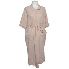 Weekday, Jumpsuit, Größe: L, Beige, Baumwolle, Einfarbig, Damen #M35