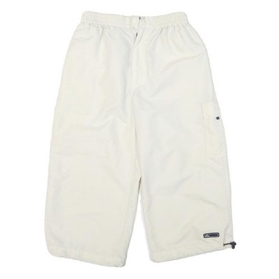 KAPPA Freizeitshorts Herren weiß M W25 Polyestermischung Cargotasche