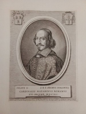 Julius Der Santa Römer Kirche, Primo Diacono Kardinal Mazarin ROM