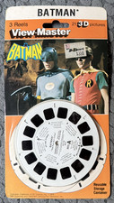 SEALED Batman TV Show Burt Ward Adam West Catwoman view-master 3 Reels pack Set